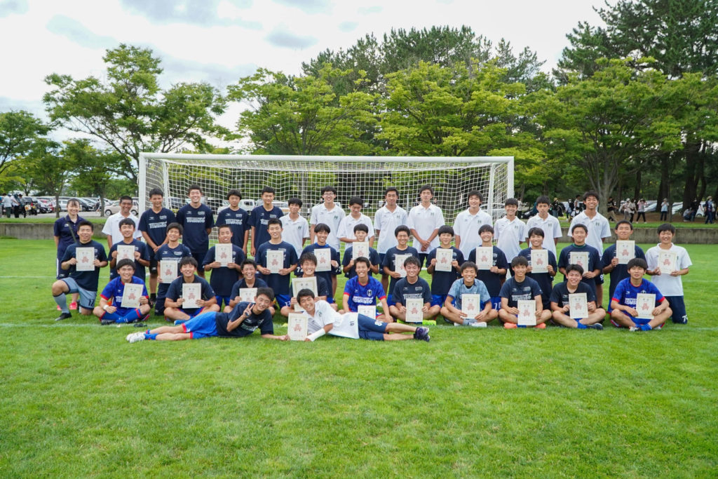 男子サッカー写真